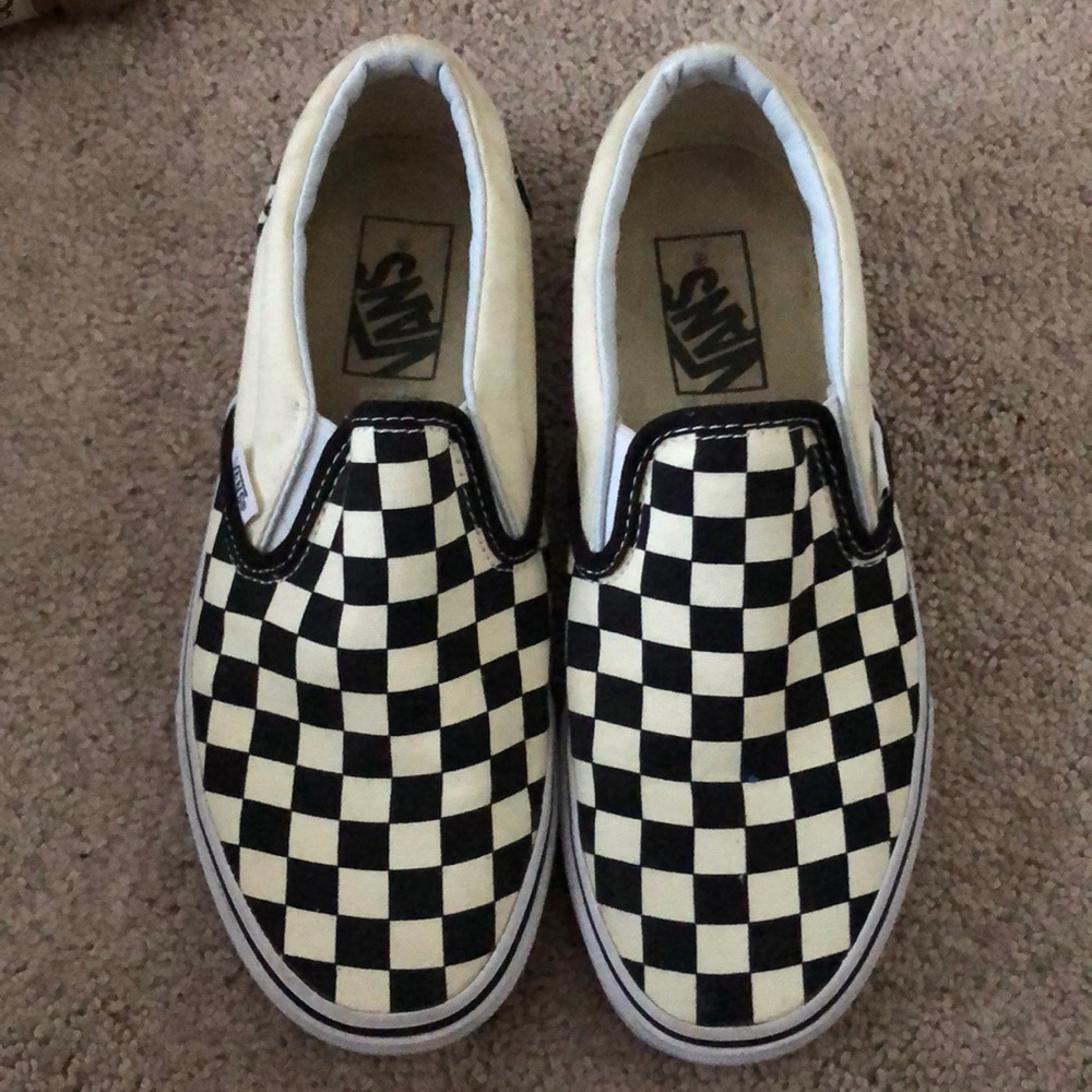 Checkered Vans